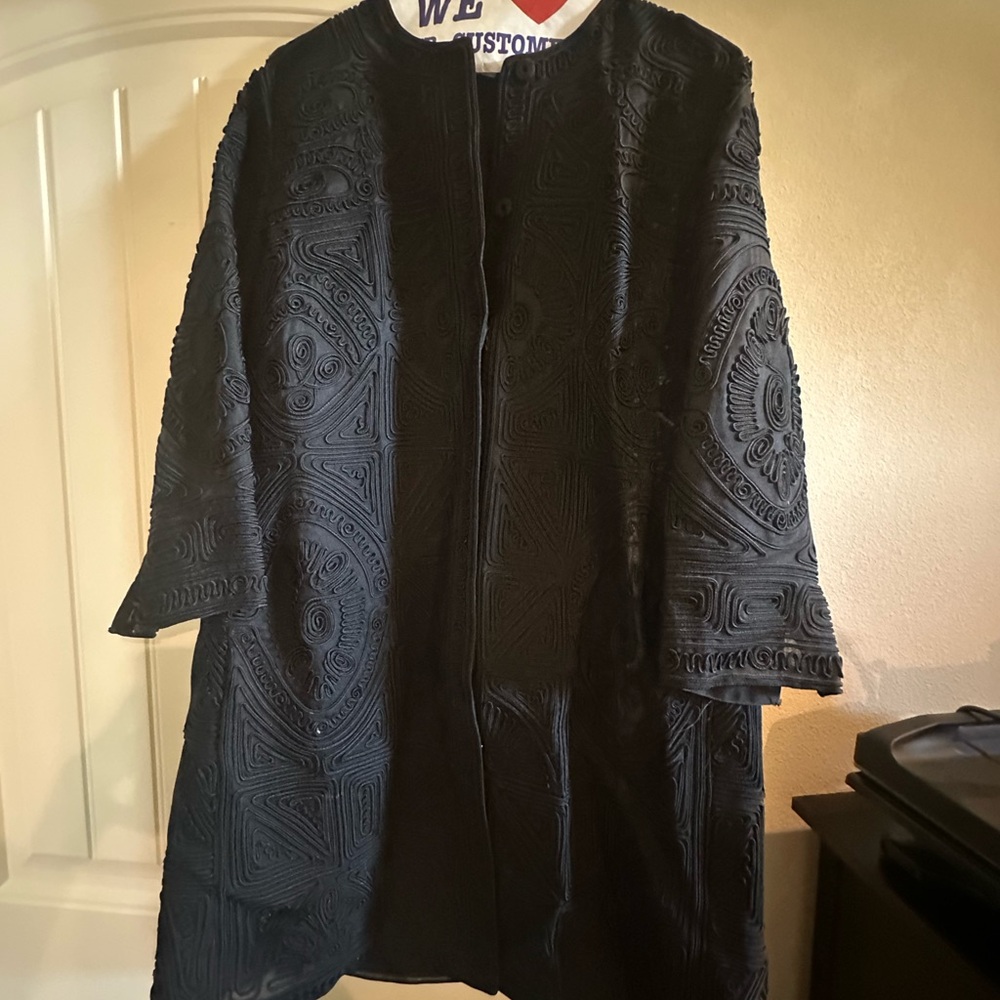 Peter Nygard Black Quilted Jacket women’s